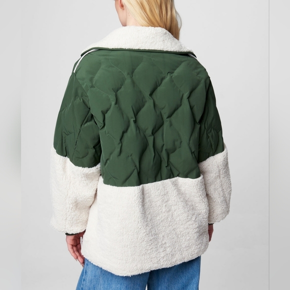 NWT Blanknyc Quilted Sherpa Jacket - Picture 4 of 8